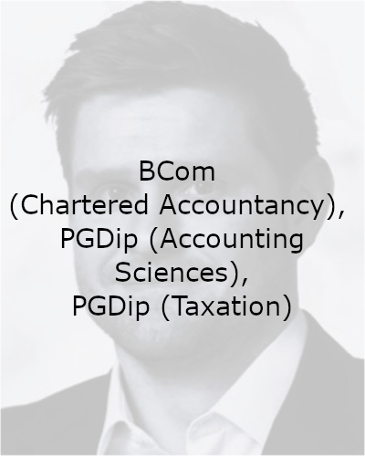 Ian Strydom Qualifications